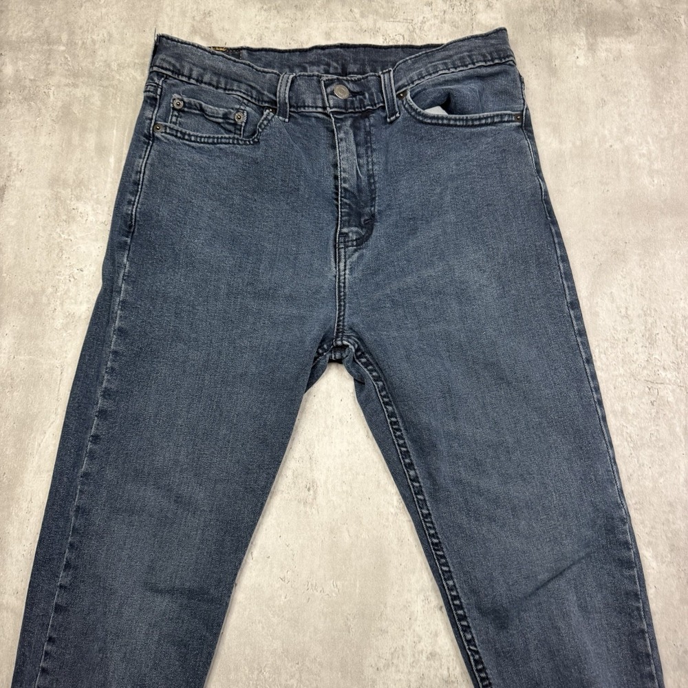 Levis Jeans Mens 32x30 Blue 510 Skinny Fit Dark Wash Stretch Denim Casual
